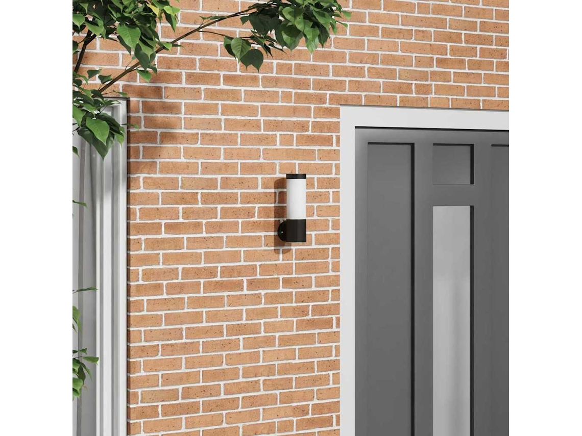 Vidaxl Luz De Parede Para Exterior Preto 12 X 8,5 X 27 Cm