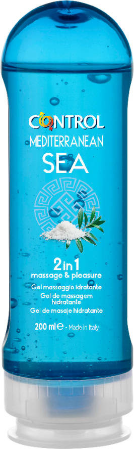 Gel de Massagem CONTROL Pleasure Mediterranean Sea (200 ml