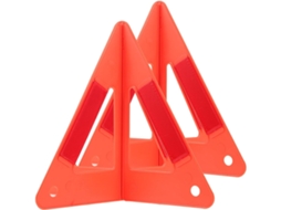 Kit De Segurança Com Triângulo De Sinalização Refletivo Para Carro (2 Peças)