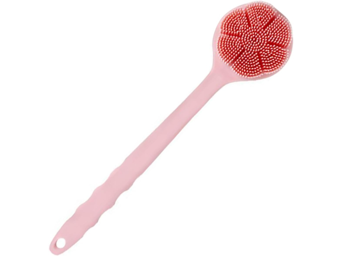 Escova De Banho Didiseaon Com Cabo Longo Em Silicone, Escova Esfoliante Para Massagem Corporal E Nas Costas Homens
