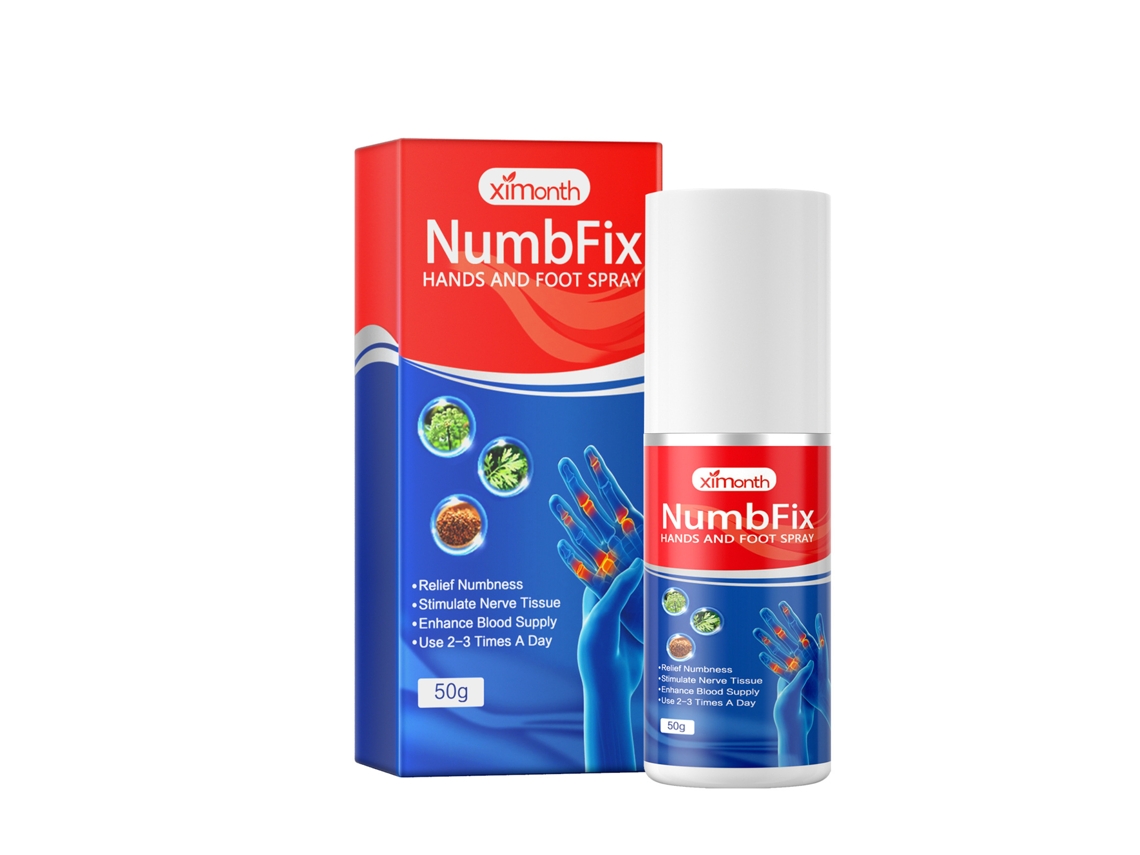 Ximonth Spray, Cuidado para Mãos e Pés, Combate Dores e Melhora Circulação LAXISCREED
