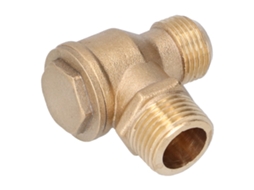 Válvula De Retenção De Latão Bidirecional Resistente À Corrosão Para Compressor De Ar Acessórios Substituíveis