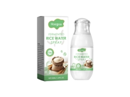 Spray Capilar de Água de Arroz Hoegoa para Repor e Nutrir Cabelos Secos e Franceses LAXISCREED