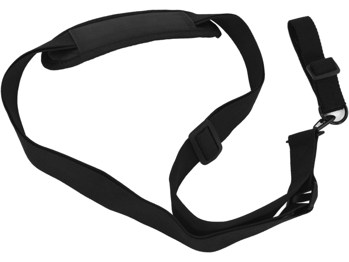 Alça de Ombro Universal Ajustável em Nylon para Soprador, Preta, Confortável e Durável para Cortadores de Grama
