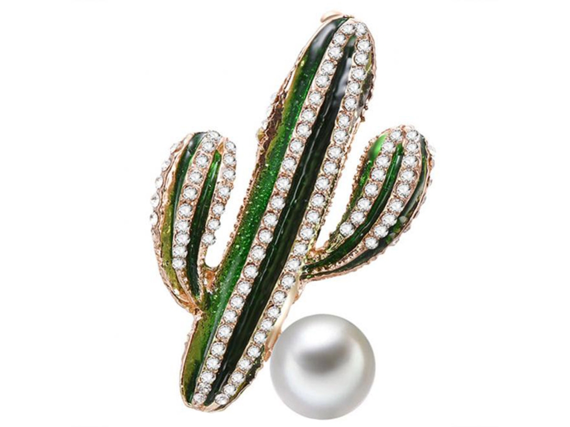 Colar Feminino Pendente Strass Elegante Acessório
