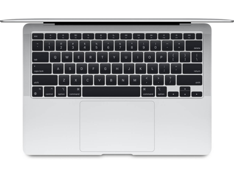 Macbook Air APPLE Prateado - MGN93Y/A (13.3'' - Apple M1 - RAM: 8 GB - 256 GB SSD - GPU 7-Core) — MacOS Big Sur