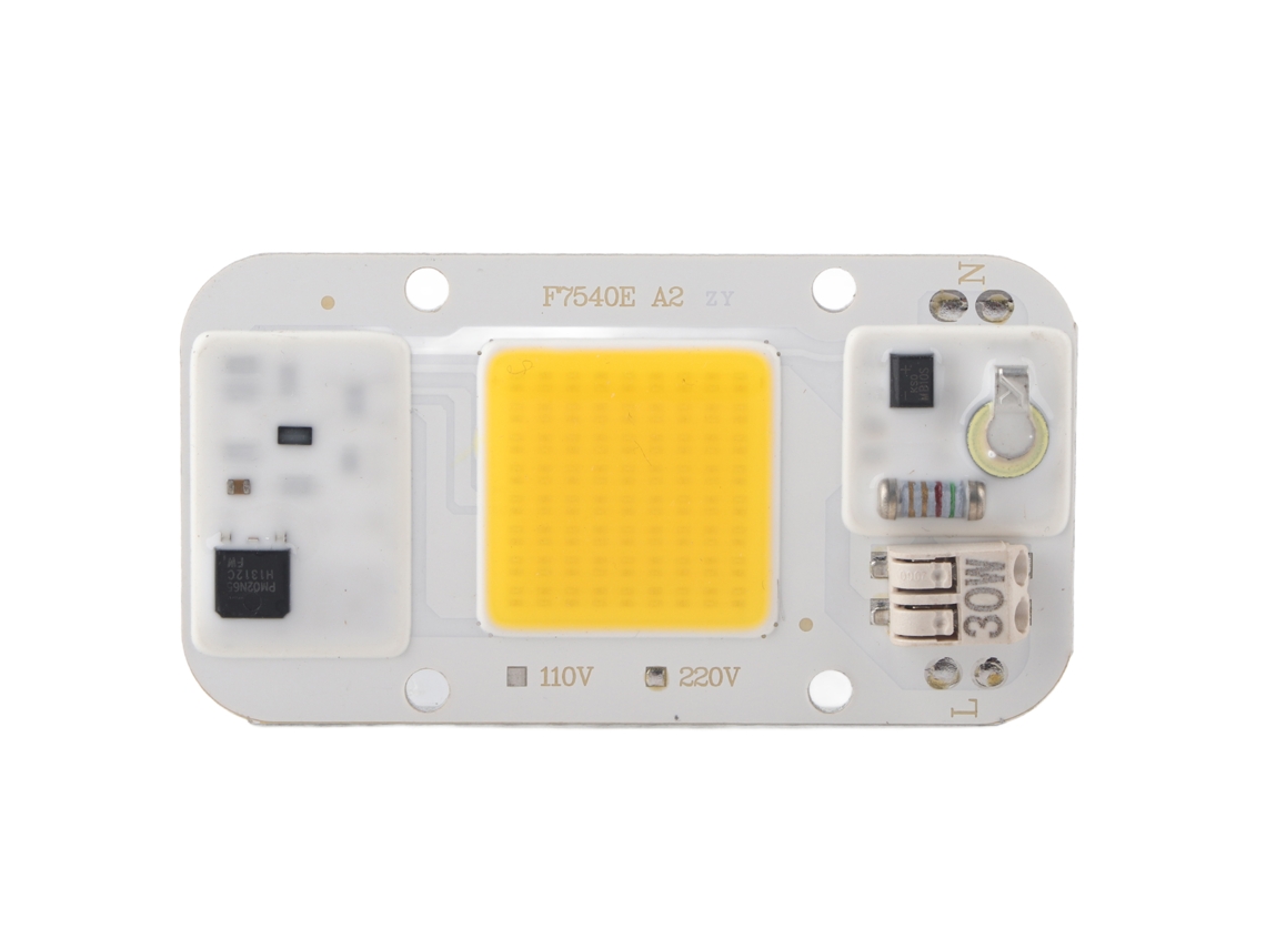 Chip de Luz Led 30w 220v 4500lm para Lâmpada de Crescimento Vegetal | S/MARCA