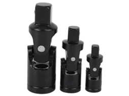 Conjunto Chave De Socket Universal Giratória Aço Cromo Vanádio 1/2 3/8 1/4 Polegada 3 Peças
