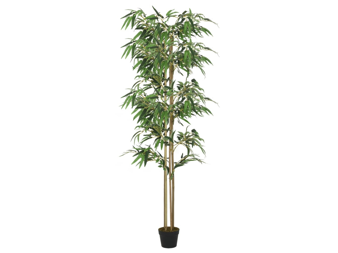 Vidaxl Árvore De Bambu Artificial 1216 Folhas 180 Cm Verde