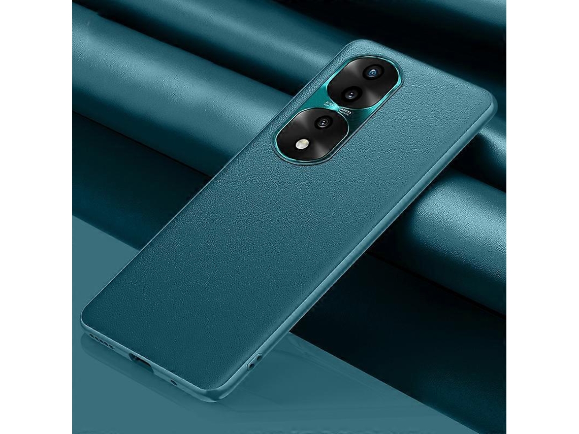 Capa De Couro Lisa Para Celular For Honor 70 Pro