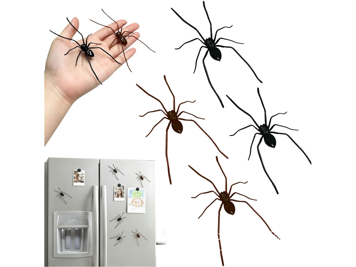Laxiscreed Aranha Decorativa De Plástico Para Decoração E Festas