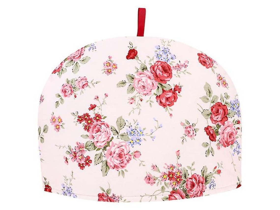 Capinha De Chá Aisolante De Têxtil Para Manter A Temperatura E Proteger A Chaleira - Decorativa E Prática