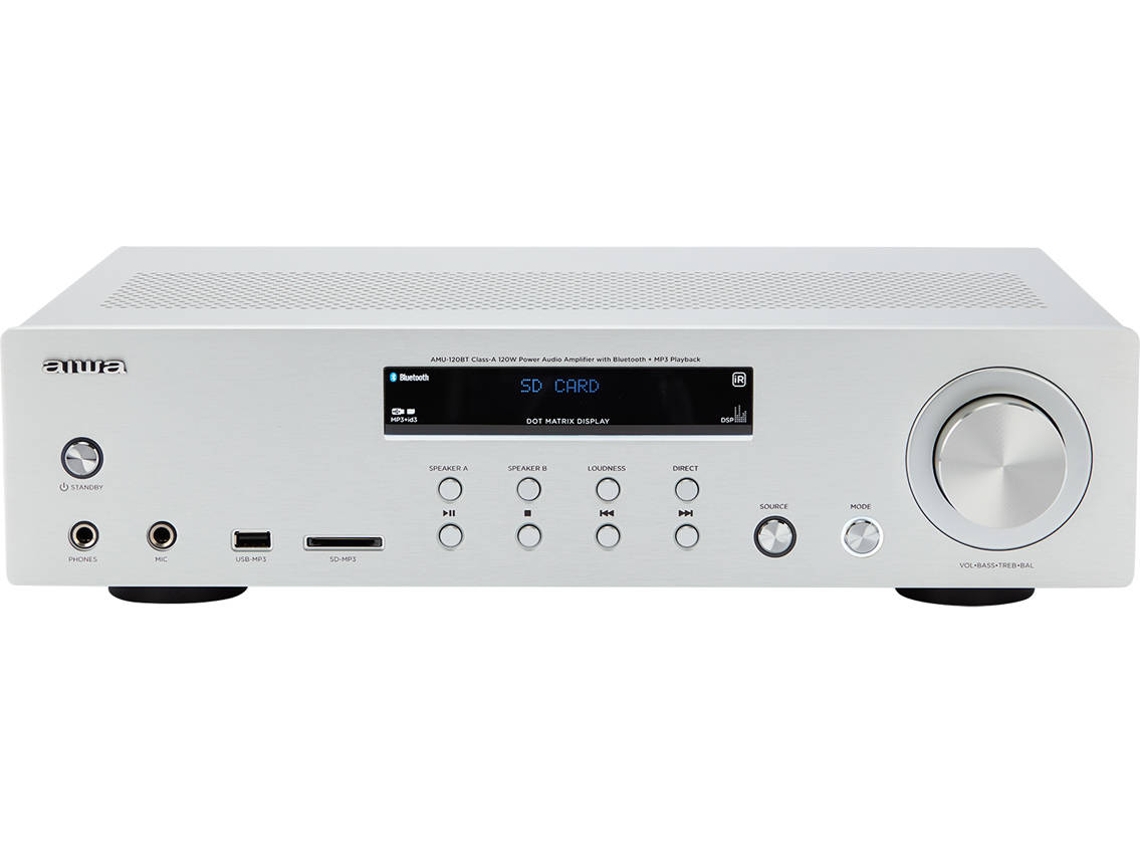 Amplificador Stereo AIWA AMU-120BTSR