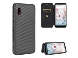Capa De Tpu Pc Couro Pu Com Textura De Fibra De Carbono Horizontal Com Compartimento Para Cartão E Corda Para Samsung Galaxy S20 Ultra