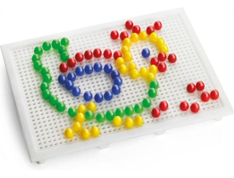 Jogo Arte Visual rectangular 100 pinos 