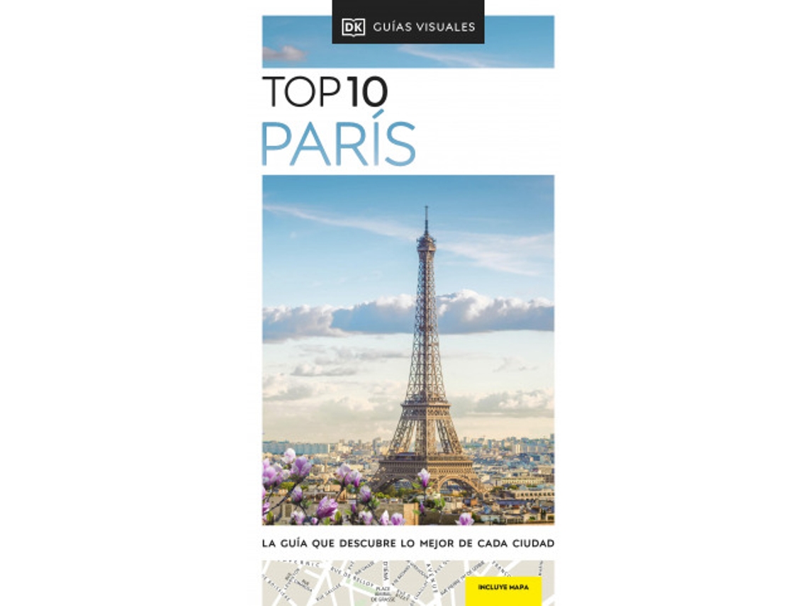 Livro Guía Top 10 París de Dk