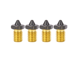 Kit Com 4 Bicos De Latão Revestidos Com Ptfe Para Impressora 3d Mk3s