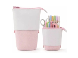 Estojo para Lápis, Retrátil, com Bolsos, Macio, Escolar AQUAFORGE