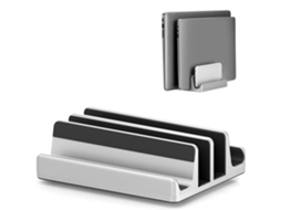 Lurelia Suporte Vertical Para Portátil Ajustável, Em Liga De Alumínio, Compatível Com Ipad, Em Preto