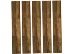 Conjunto De 5 Adesivos De Chão Imitando Azulejos Para Decoração.