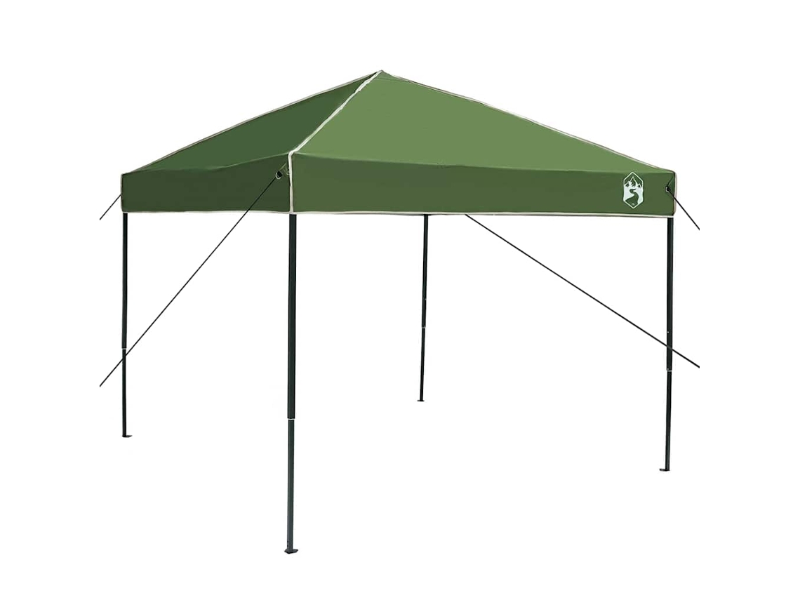 Conjunto 1 Tenda De Toldo Vidaxl Verde Tecido (243 X 243 X 251 Cm)