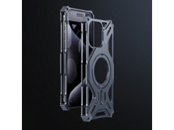 Suporte Casa Para Iphone 15 Alumínio Prateado