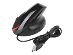 Rato Vertical Óptico Ergonômico Recarregável Com Fio Usb Abs Para Escritório Jsy-12