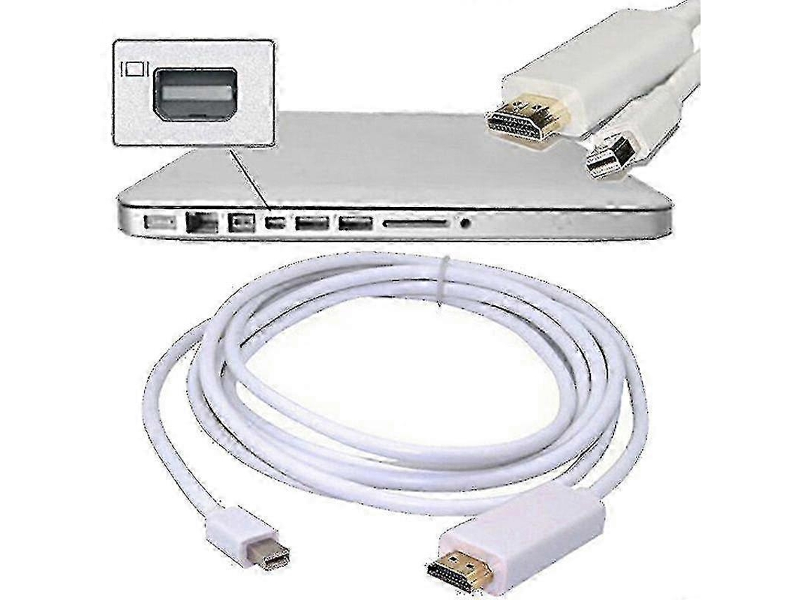 Adaptador Thunderbolt Para Hdmi Para Mac E Macbook Cabo Mini Displayport Para Hdmi Slowmoose