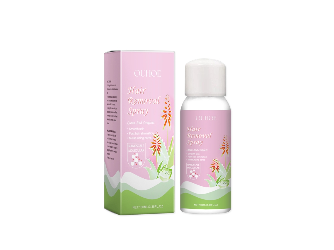 Spray Mousse Remoção Suave Cabelo