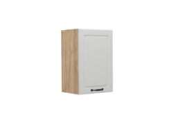 Elemento Superior De Cozinha R-line, 40cm, Branco Campo, Carvalho Dourado, Vicco