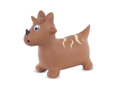 Brinquedo Que Salta Dino Castanho SUN BABY