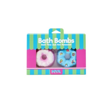 Mya Makeup Set 2 Bombas de Banho Donuts Ref42501