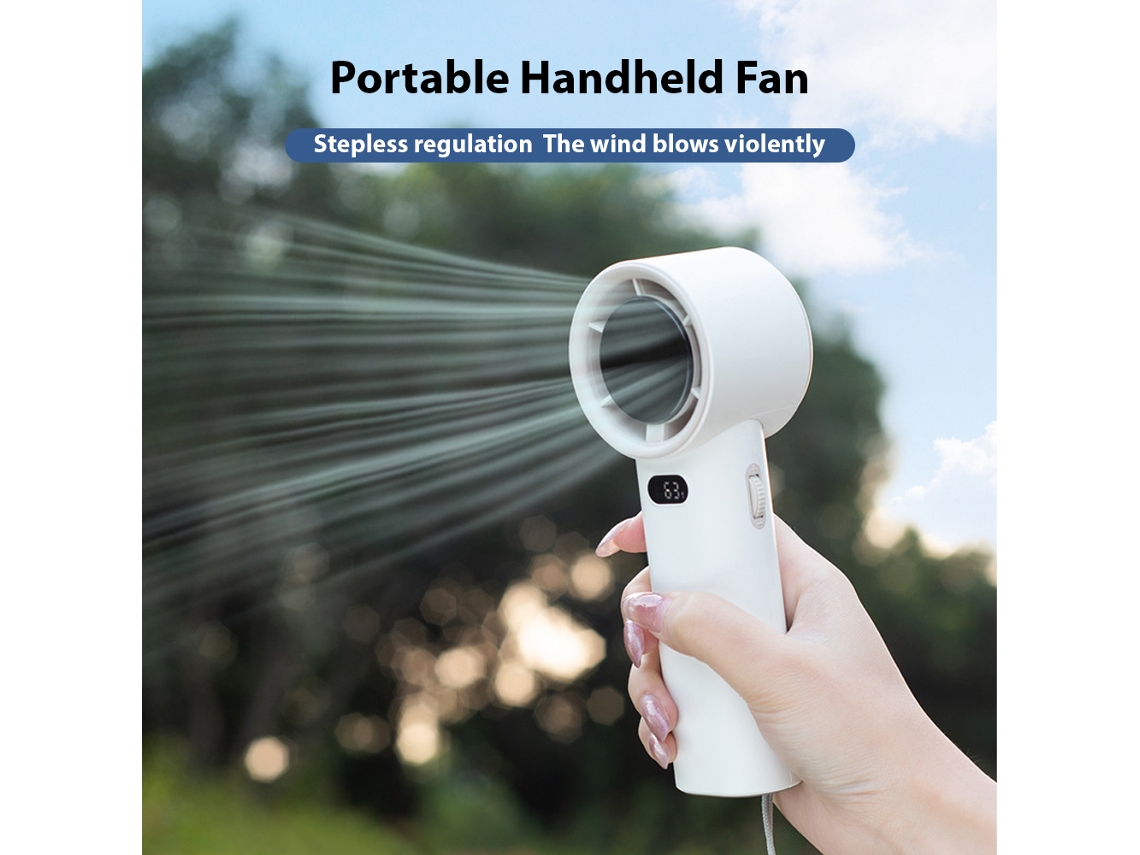 Ventilador de Acampamento Solar Usb Recarregável | S/MARCA