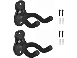 Suporte de Parede para Guitarra , para Guitarra Elétrica, Guitarra Clássica, Violão e Baixo AQUAFORGE (pacote com 2)