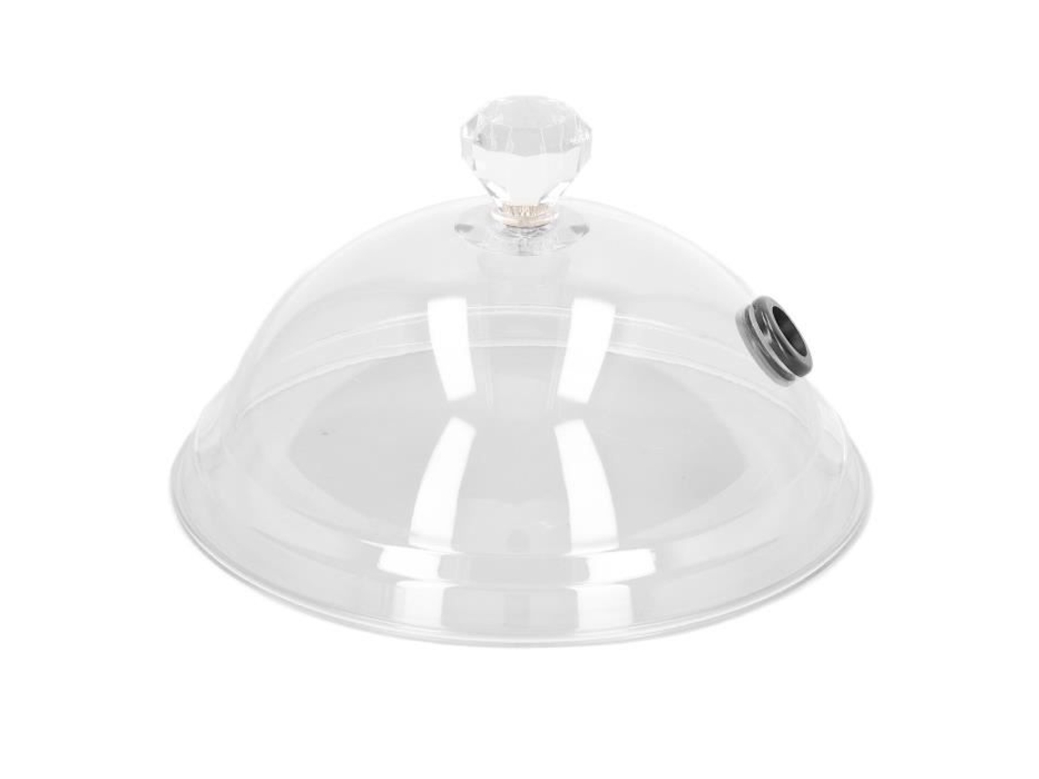 HURRISE Smoking Dome Cover Smoking Bell Dome Cover Tampa de 6 3 Polegadas para Itens de Cozinha