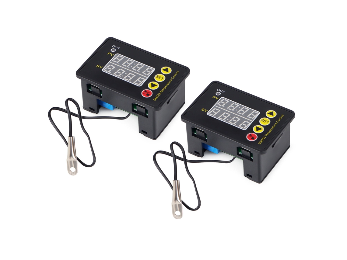 Controlador Digital de Temperatura com Sensor NTC, para Geladeira e Freezer