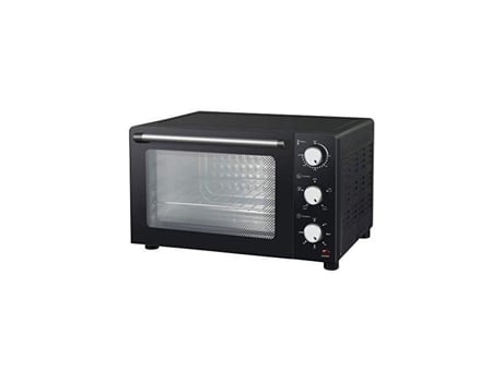 Forno Elétrico Ventilado de 31 L com Vidro Duplo de Segurança e Paredes Exteriores com Isolamento Térmico. MELCHIONI
