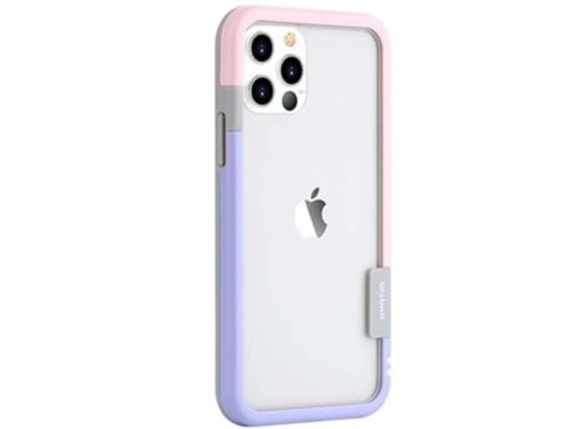 Bumper Para Iphone 11 Pro Rosa E Roxo