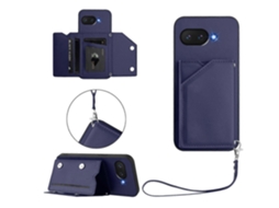 Capa Com Suporte Para Cartão E Alça De Pulso Para Google Pixel 9a