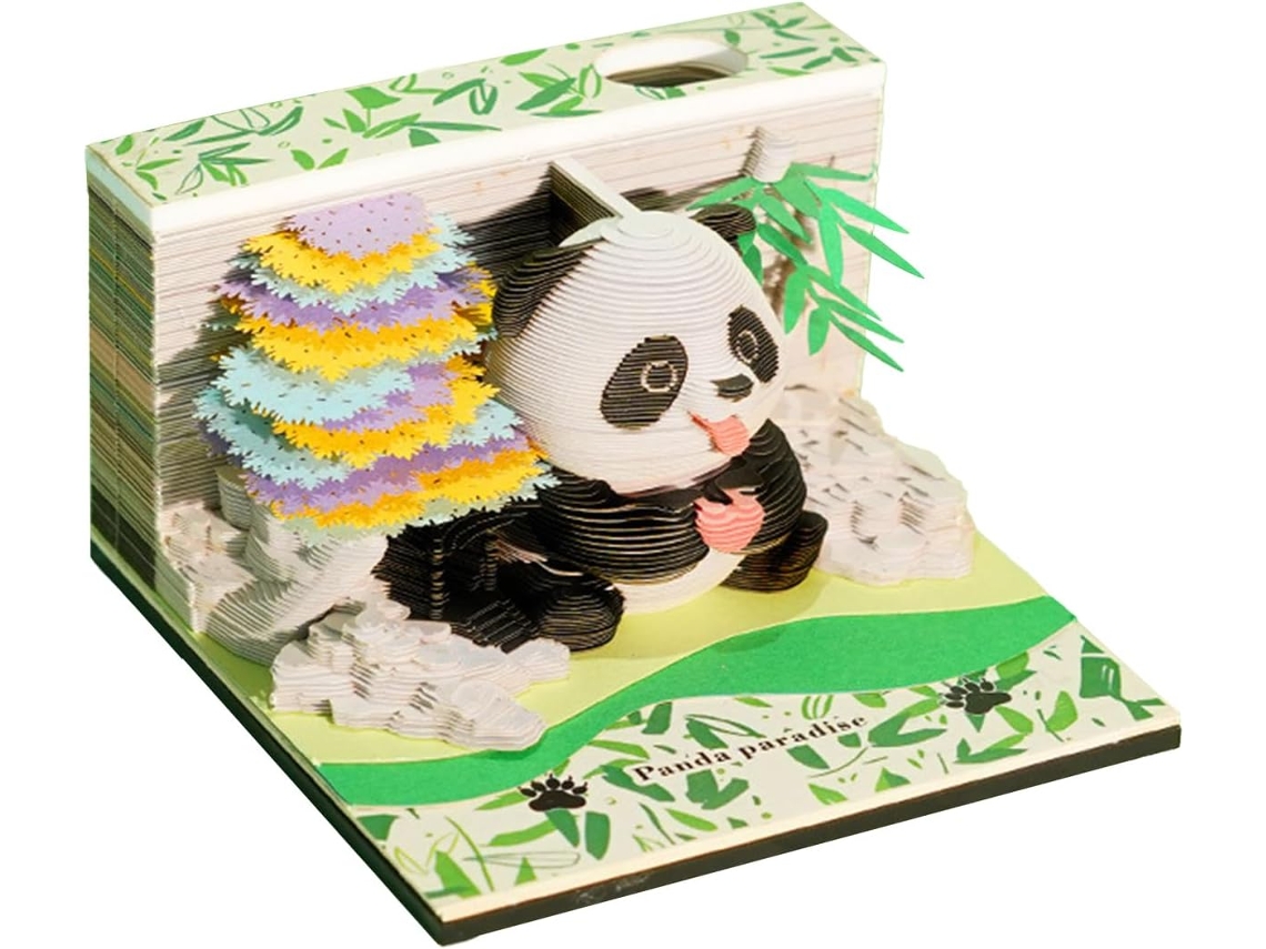 Calendrier Pièce De Temps Carnet Design Panda