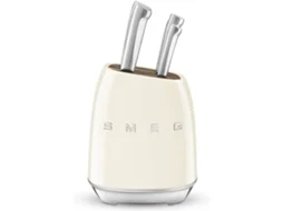 Bloco de Facas SMEG Anni 50 KBSF02CR (6 Unidades - Creme)