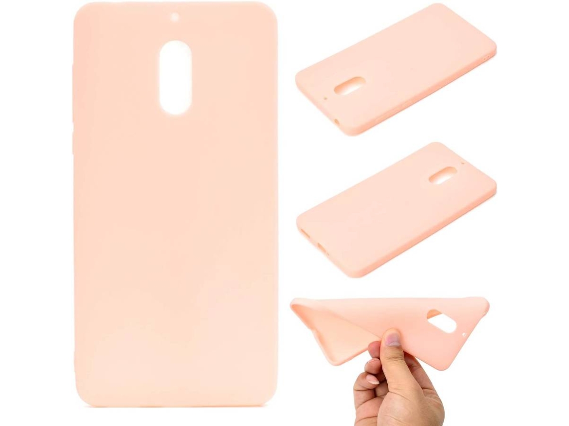 Capa Nokia 6 HONGWE. Rosa