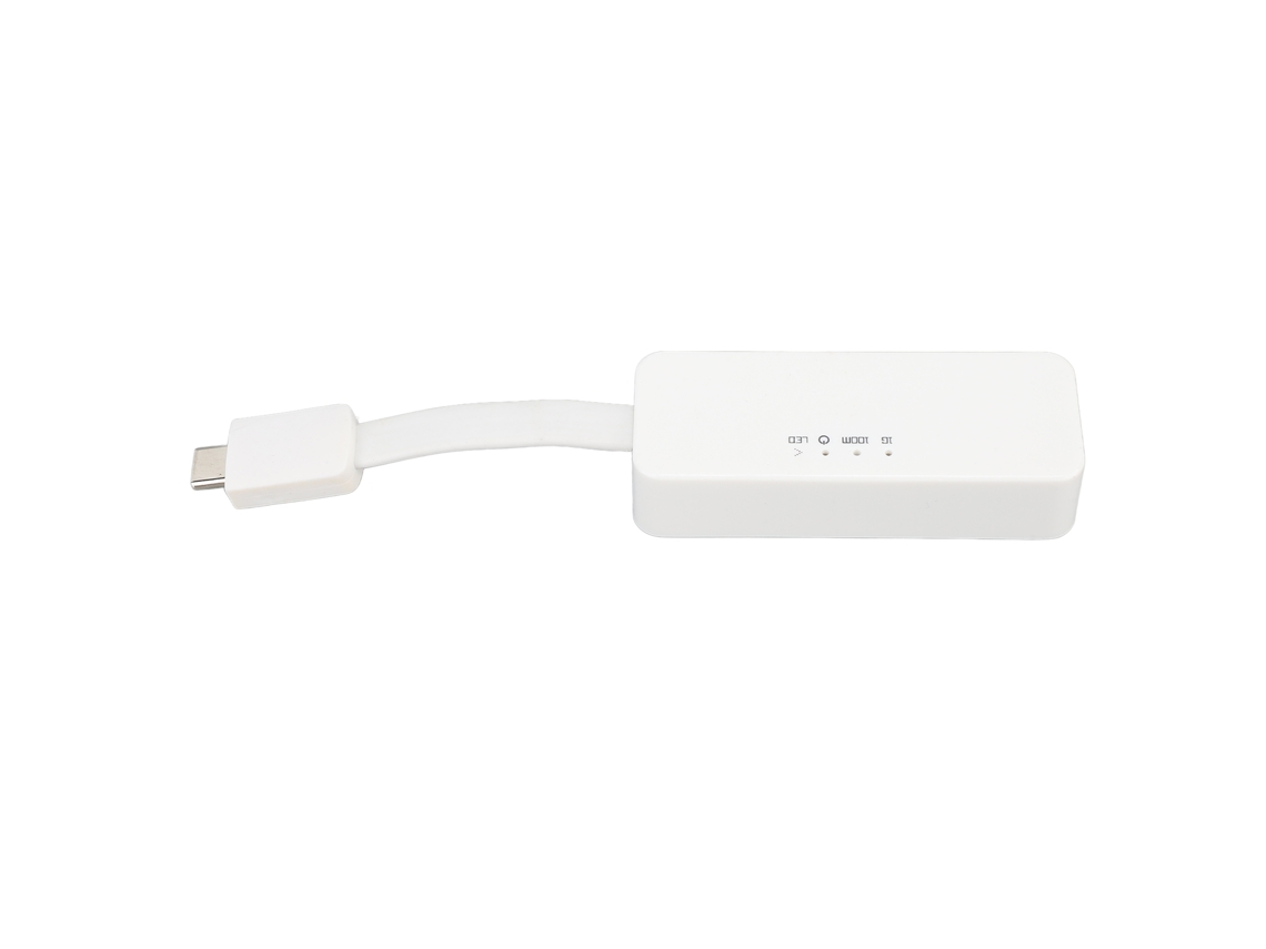 Aetheria adaptador Usb C para Ethernet Gigabit Rj45 com Usb 3.0 Compatível com Macbook Pro Dell Xps e Mais