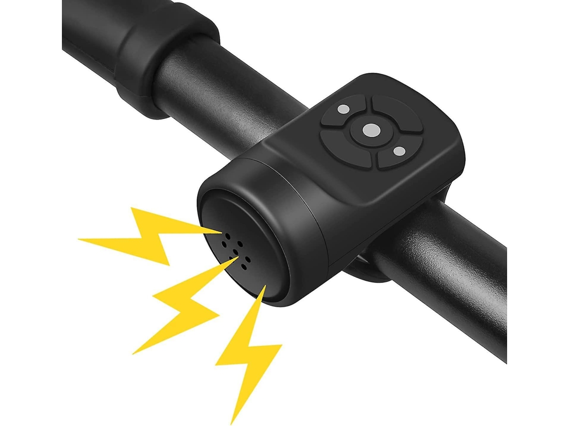 Campainha Elétrica para Bicicleta 120 Db recarregável Usb AQUAFORGE