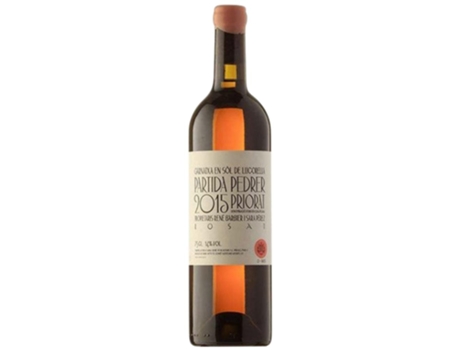 Vinho SARA I RENÉ Sara I René Partida Pedrer Rosat Grenache Priorat Crianza (0.75 L - 1 unidade)