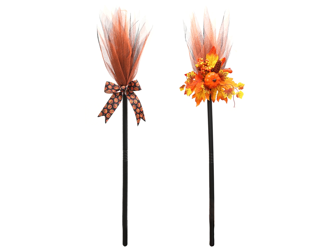 Pack de 2 decorações de Halloween em dimensões compactas, estilos diversos LAXISCREED