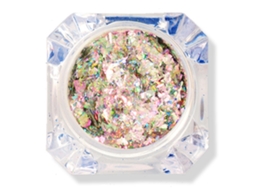 Omni-pólvora De Espejo Glitter Para Uñas Pigmento De Arte De Manicura Deco 12 Colores
