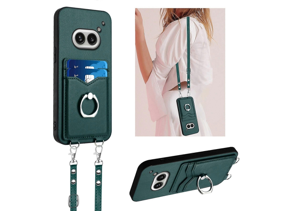 Capa Para Celular R20 Com Alça Transversal, Porta-cartões E Alça Transversal Para Celular Nothing Phone 2a