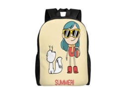 Mochila De Estudante Hilda S99, Leve E Durável, À Prova Dágua E Com Alça De Ombro Ajustável. Olysi Shop