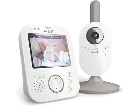 Intercomunicador para Bebé PHILIPS Digital Camara SCD843/01
